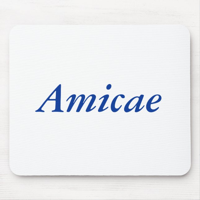 Amicae Mouse Pad (Front)