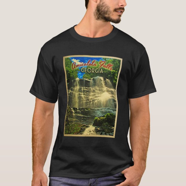 Amicalola Falls Georgia T-Shirt (Front)