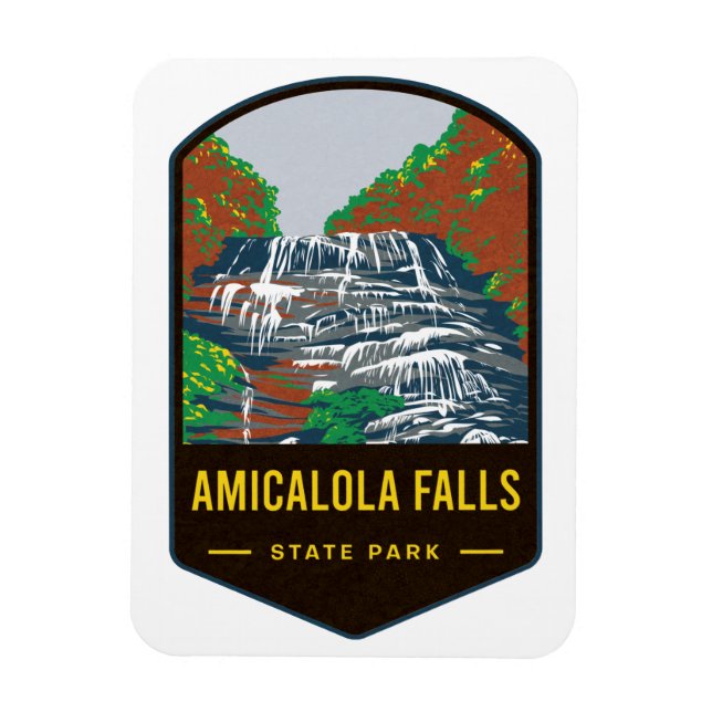 Amicalola Falls State Park Magnet (Vertical)
