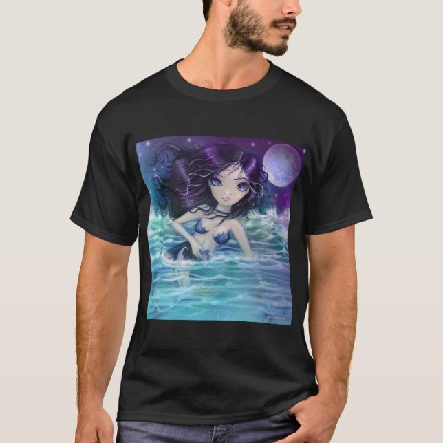 Amid the Soft Sea Mermaid T-Shirt (Front)