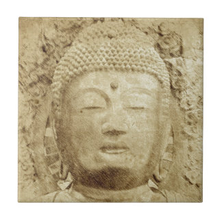 Amida Buddha Ceramic Tile
