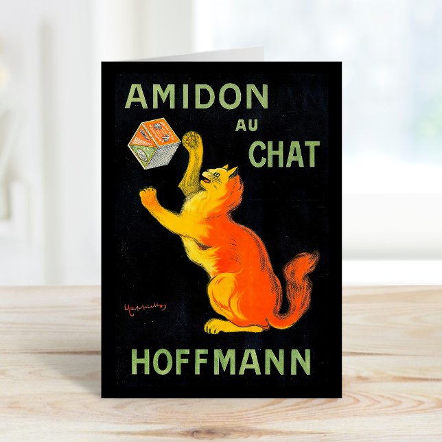 Amidon Au Chat | Leonetto Cappiello Card (Creator Uploaded)