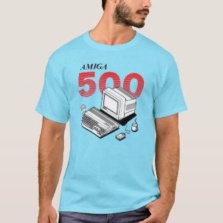 Amiga 500 computer - red version T-Shirt