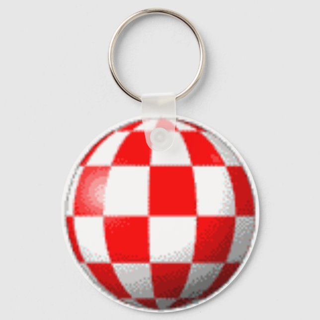 AMIGA BOING BALL KEY RING (Front)