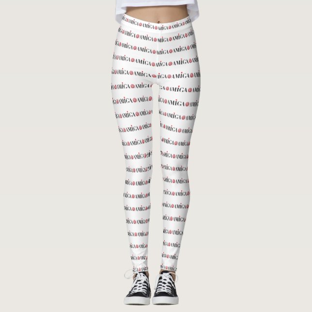 AMIGA COMPUTERS LEGGINGS (Front)