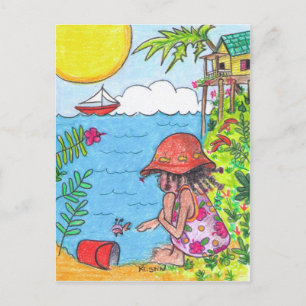 Amigas post card