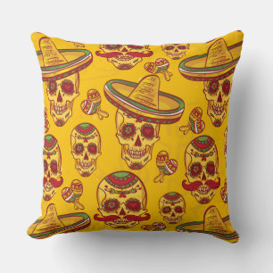 Amigo Skulls Cushion