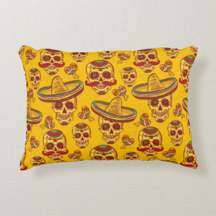 Amigo Skulls Decorative Cushion