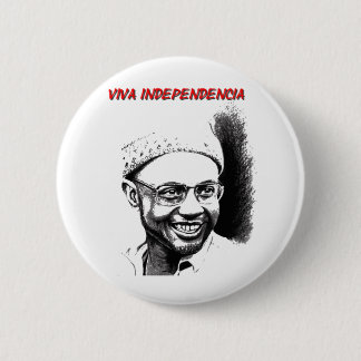 Amilca cabral 6 cm round badge