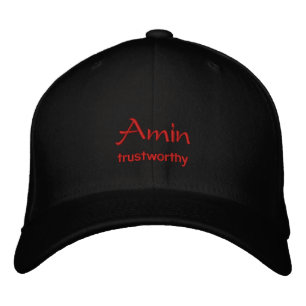 Amin Name Cap / Hat