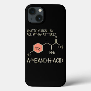 Amino Acid for Women Men Humour Nerdy Chemistry  iPhone 13 Case