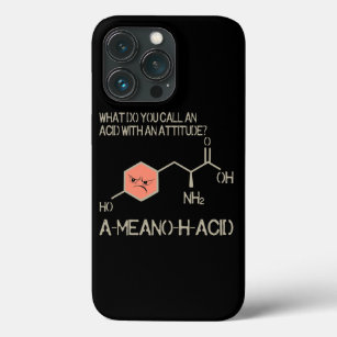 Amino Acid for Women Men Humour Nerdy Chemistry  iPhone 13 Pro Case