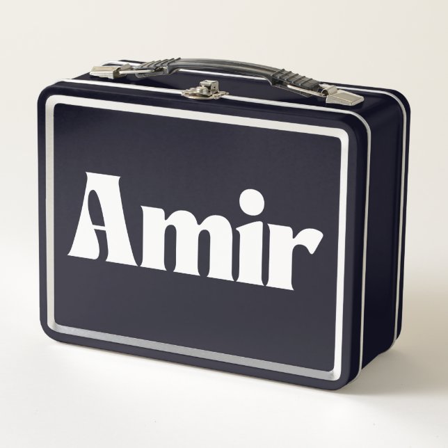 Amir  metal lunch box (Front)