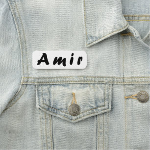 Amir name tag