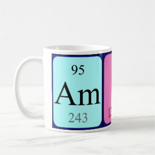 Amira periodic table name mug
