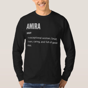 Amira s Noun An Exceptional Woman T-Shirt