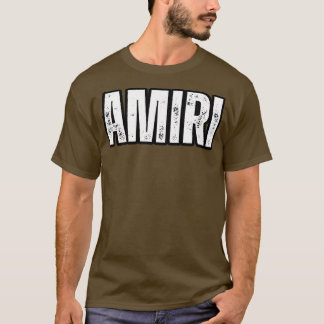 Amiri Name Gift Birthday Holiday Anniversary T-Shirt