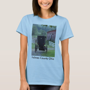 Amish Buggie - Holmes Co OH, Holmes County Ohio T-Shirt