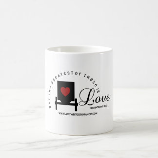 Amish buggy coffee cup with Bible verse