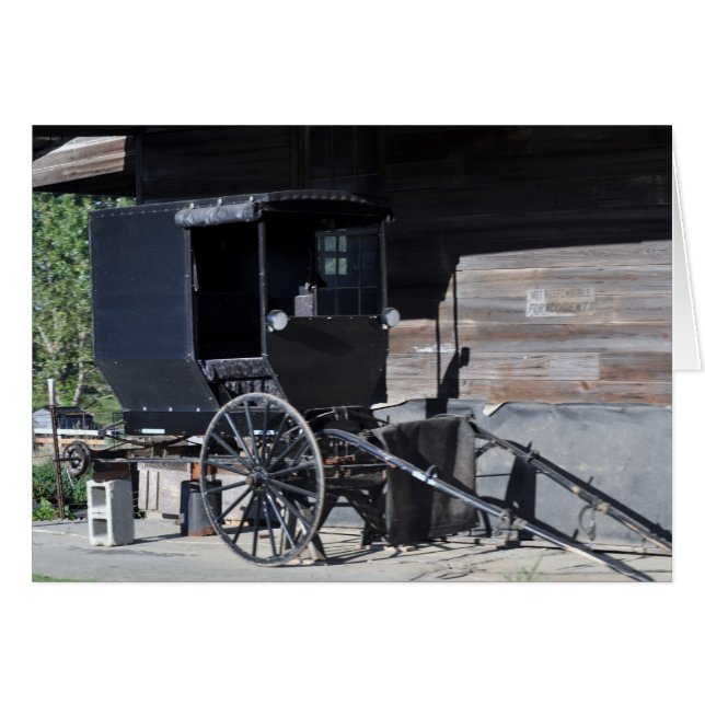 AMISH  BUGGY  REPAIR (Front Horizontal)