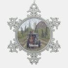 Amish Buggy Town Day  ornament