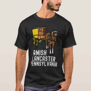 Amish Country Pennsylvania Horse And Carriage 2 T-Shirt