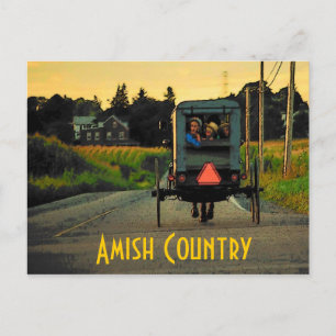 Amish Country Postcard