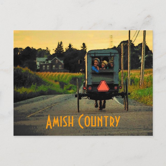 Amish Country Postcard (Front)