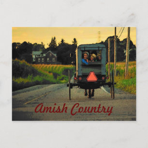 Amish Country Postcard
