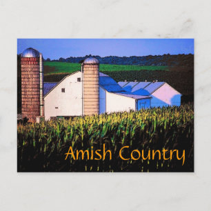 Amish Country Postcard