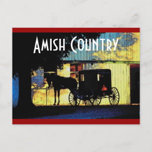 Amish Country Postcard