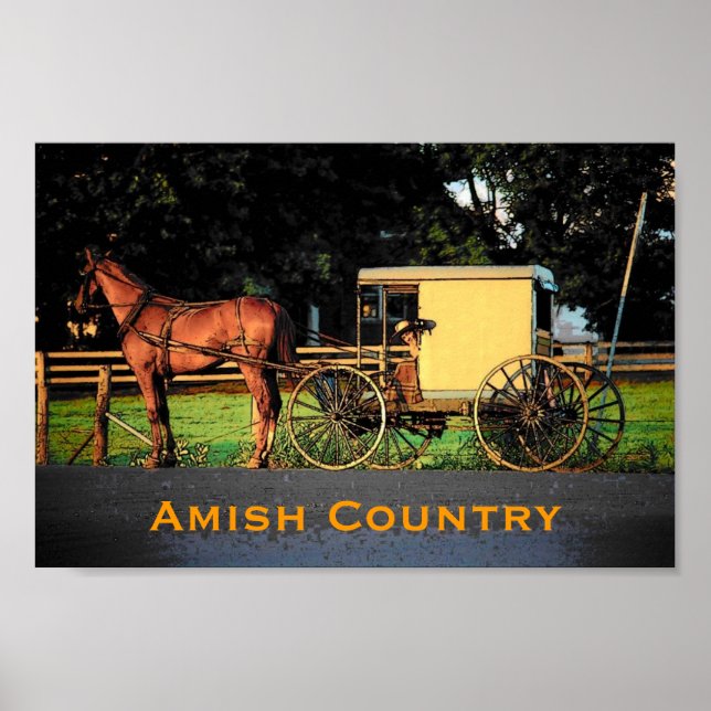 Amish Country Poster (Front)