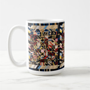 Amish Crazy Quilt by Lydia Beachy Coffee Mug