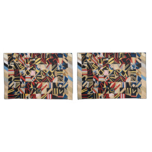 Amish Crazy Quilt by Lydia Beachy Pillowcase