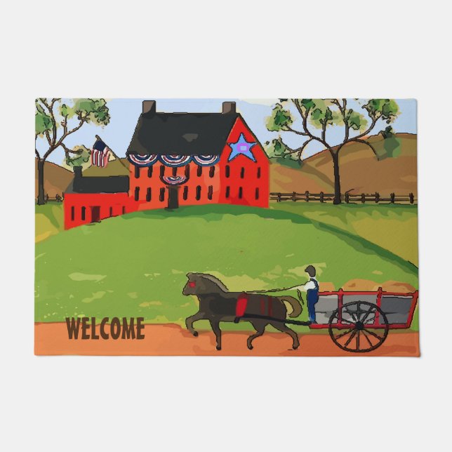 Amish Farm Rug (Front)