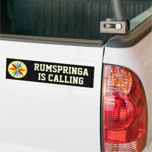 Amish - Hex Sign Sixteen Pointed Rosette 1 Bumper Sticker