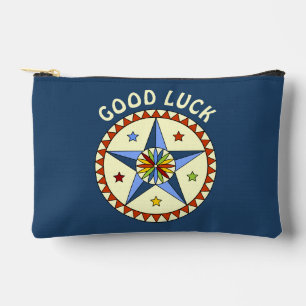 Amish - Hex Sign Stars - GOOD LUCK 1 Accessory Pouch