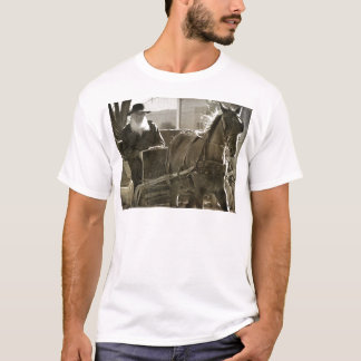 Amish Horse Being Silly With Tongue Stuck Out T-Shirt