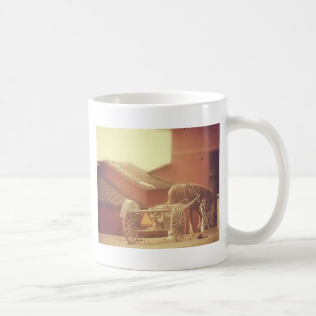 Amish Horse Coffee Mug (Right)