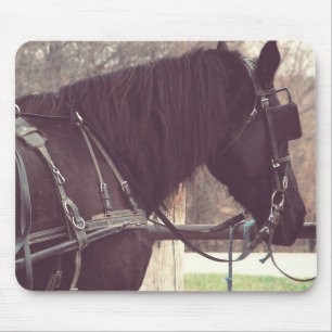 Amish Horse Mouse Pad