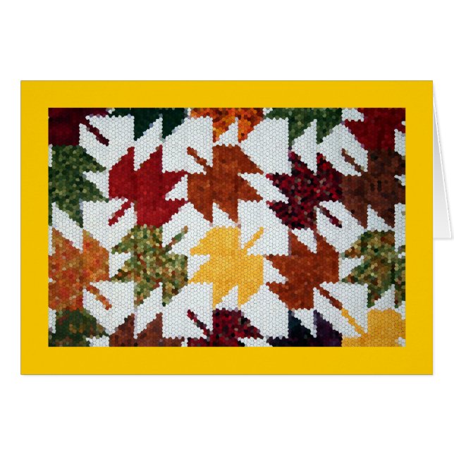 Amish Leaves (Front Horizontal)