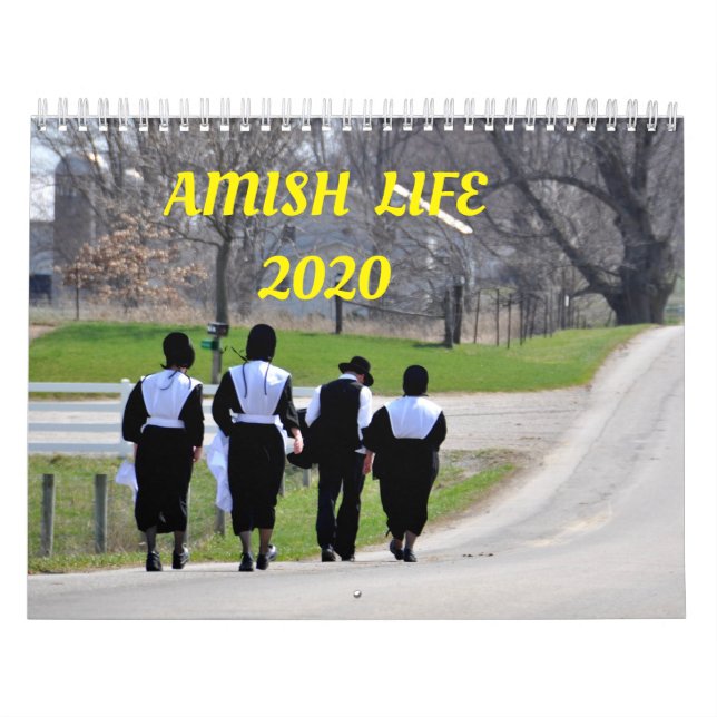AMISH  LIFE  2020 CALENDAR (Cover)
