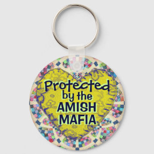 Amish Mafia Protection Keychain! Key Ring