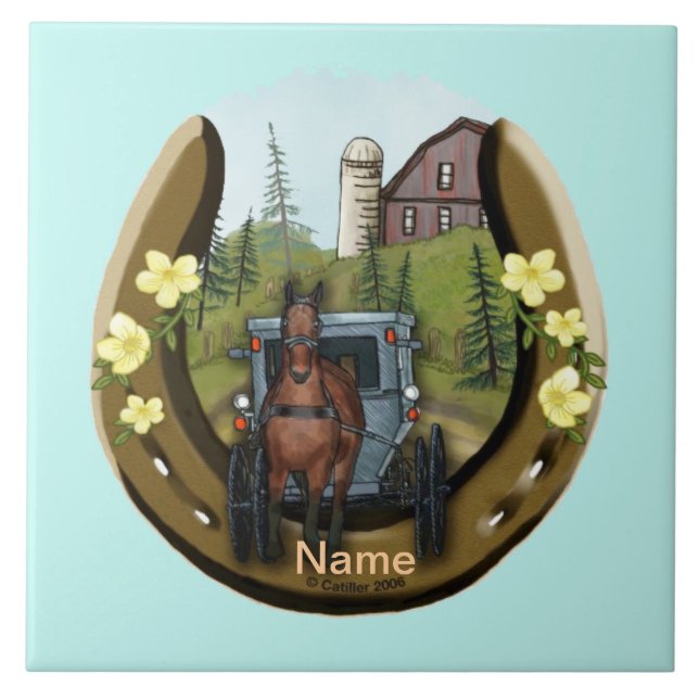 Amish Road Trip tile (Front)