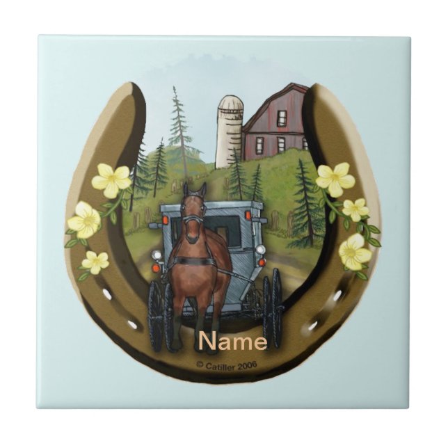 Amish Road Trip tile (Front)
