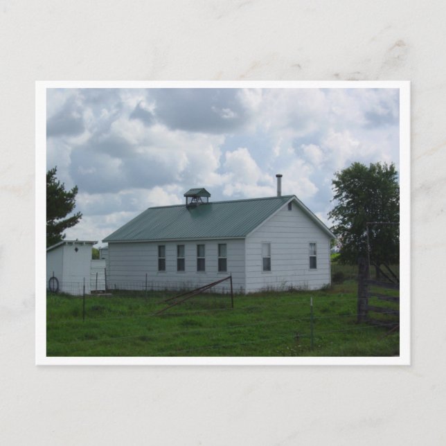 Amish School Postcard (Front)