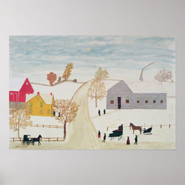 Amish Village Poster (Front)
