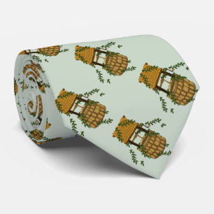 Amish Wishing Well  tie 