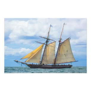 Amistad Under Sail Photo Print