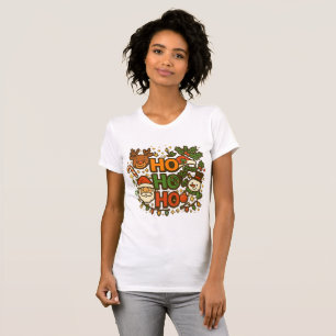 AMITA HO HO HO Holiday Crew Tee
